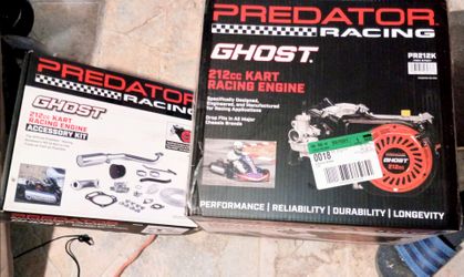 Predator racing ghost 212cc kart engine with accessories kit