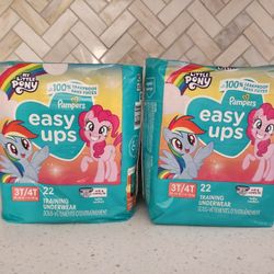 Pampers Easy Ups 3T/4T.    22 ct