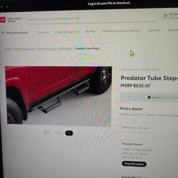 Toyota 4runner  predator step