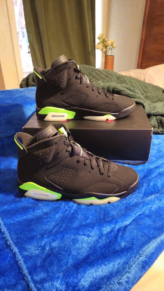 Jordan 6 Retro" Electric Green" 10.5