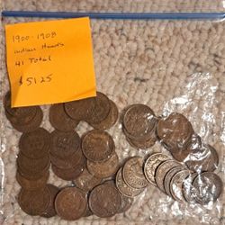 Pennys "Indian Heads" 00-08 Total of 41