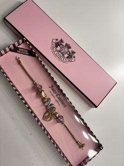 Juicy Contour Gold And Pink Bracelet
