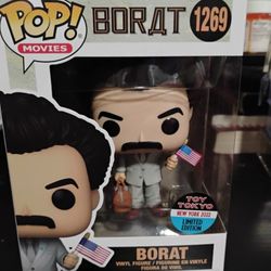 Brand New 2022 Toy Tokyo Limited Edition Borat Funko Pop #1269..