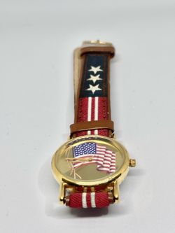 Valdawn American flag watch