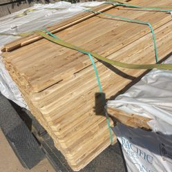 NEW WOOD FENCE PICKETS 