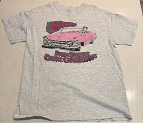 Vintage Elvis Presley Palm Springs Exotic Car Auctions Shirt Large