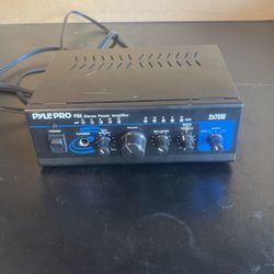 Pyle Pro PTA3 Mini 240W Stereo Power Amplifier 
