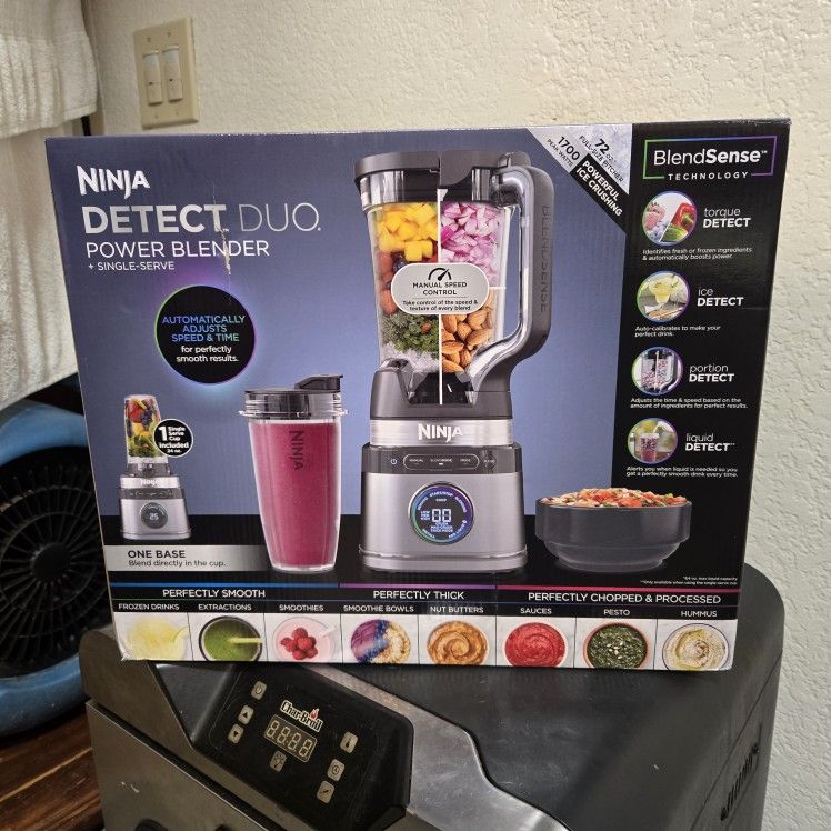 Ninja Detect Duo Power Blender + Single Serve