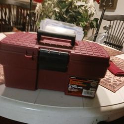 Brand New Small Toolbox Tackle Or Use Fishing Etc Box 5 Firm