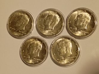 1964 D Kennedy Half UNC