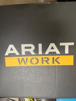 New Ariat boots