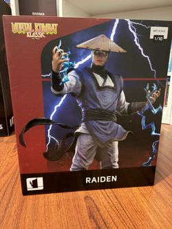 Iron Studios Mortal Kombat Raiden 1/10 Scale Statue