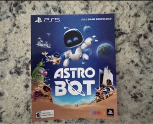 Astro Bot PS5 Full Game Download Card