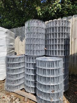 🐓 ROLLOS DE 2 PIES X 100PIES DE LARGO, CUADRO 2X4, CALIBRE 12⭐️ MATERIAL GRUESO⭐️12 GAUGE 2 FT