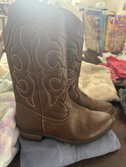 Cowgirl Boots, Big Girl Size 3