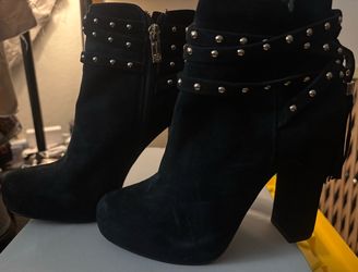 Black Booties - size 5