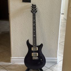 PRS SE Custom 24 – Blue/Purple Flame Top – Excellent Condition + Case Included