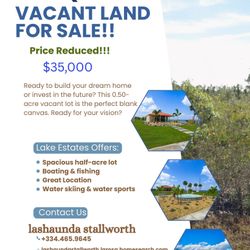 Vacant Land For Sale 