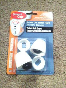 Toilet bolt screw covers