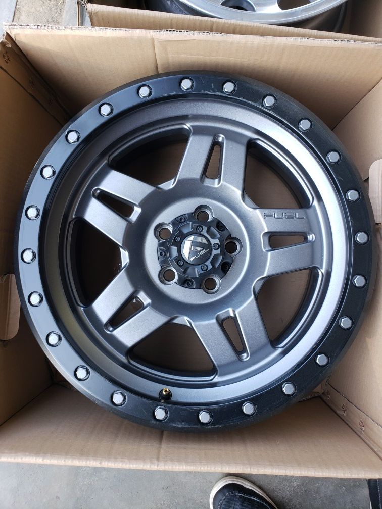 5x4.5 bolt pattern Fuel 17x8.5 wheel **one rim only** for Sale in