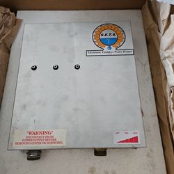 Sets electronic tankless water heater