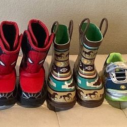 5 Pairs of Misc New Toddler Shoes Size 6