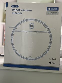Robot smart Vacuum brand New In Box Great Pet Hair Doesnt Have Traditional Brush Comes With Remote And Appo