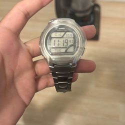 Casio Men's WV58A-1AVCR Waveceptor Black Resin Band Digital Watch