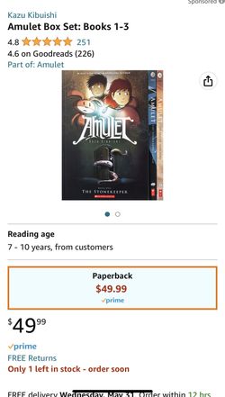 Amulet Book Set: Books 1-3