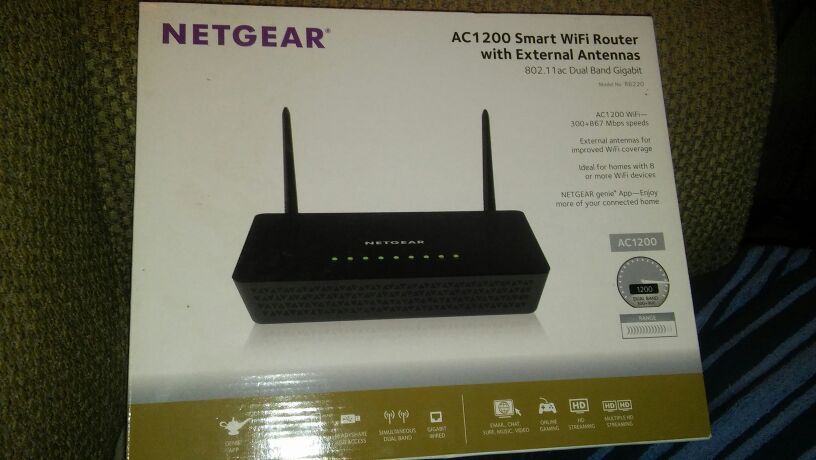 NETGEAR AC 1200 SMART ROUTER