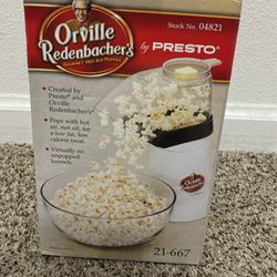 Orville Redenbacher’s 1L Hot Air Popper White
