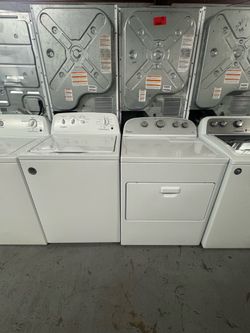 Washer and dryer set