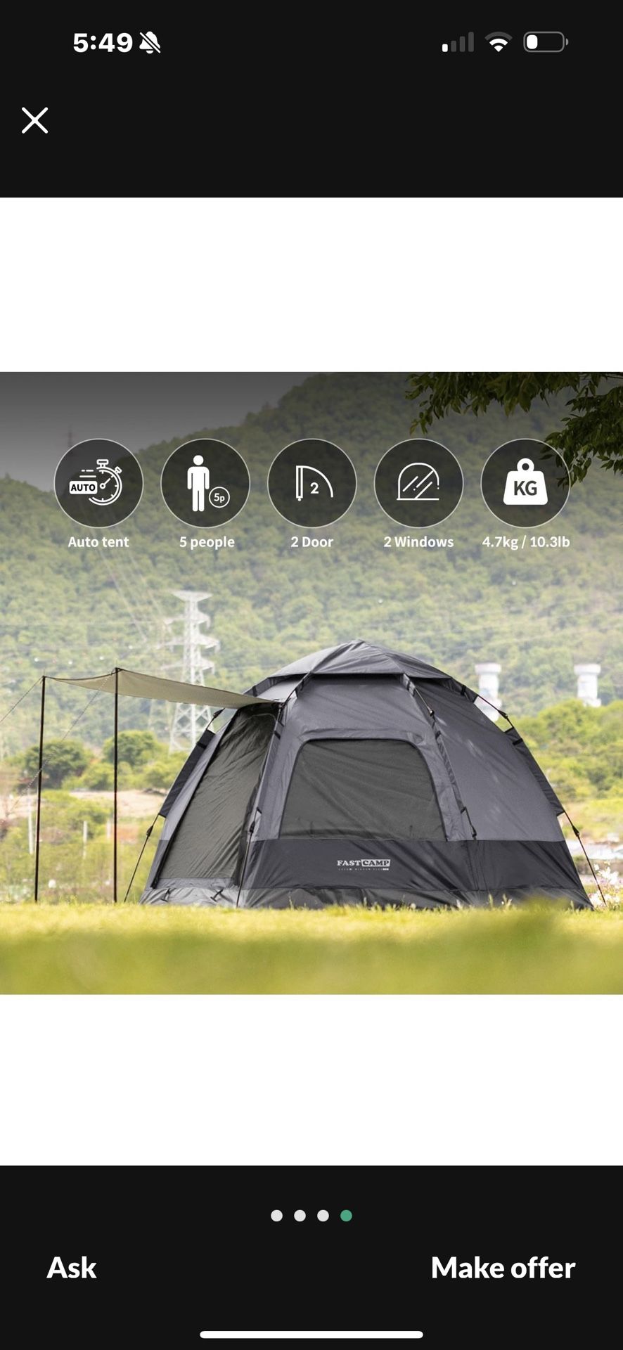 3 Men Tent