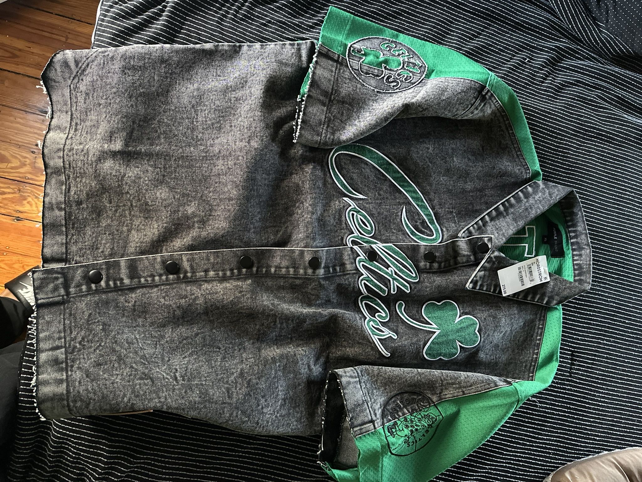 Purple Celtics Snap Jersey