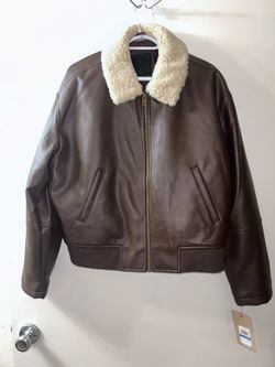 Faux leather Levi’s jacket