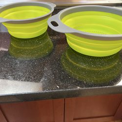 Collapsible Colanders (2)