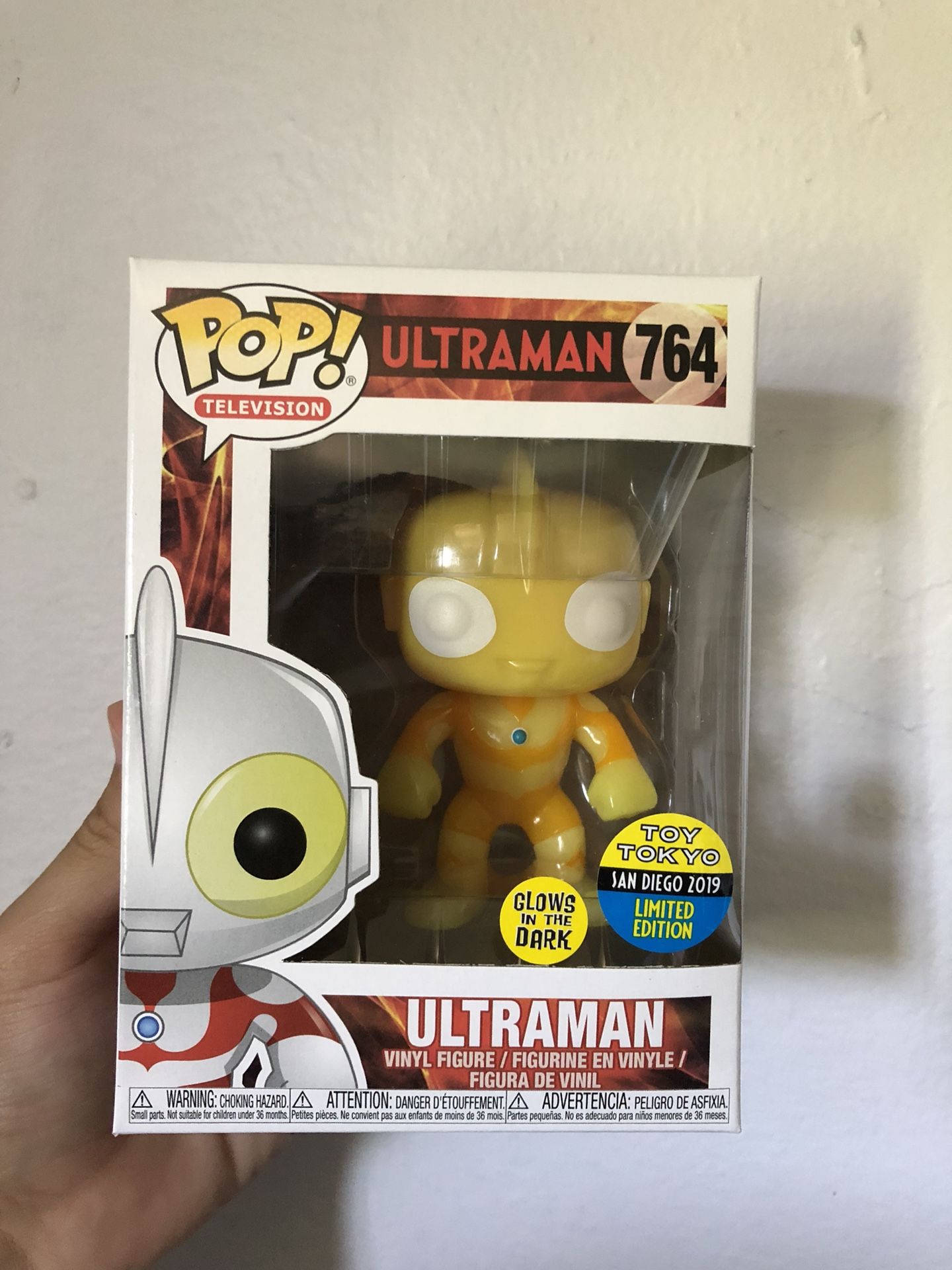 2019 SDCC Funko Pop! Toy Tokyo GITD Ultraman