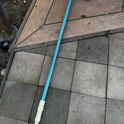 POOLWHALE Professional 12 Feet Blue Anodized Aluminum Telescopic Swimming Pool Pole