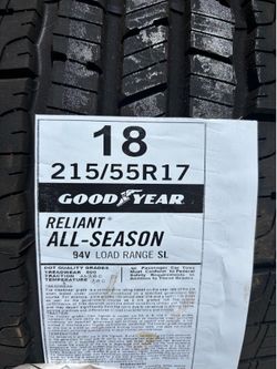 New tires
