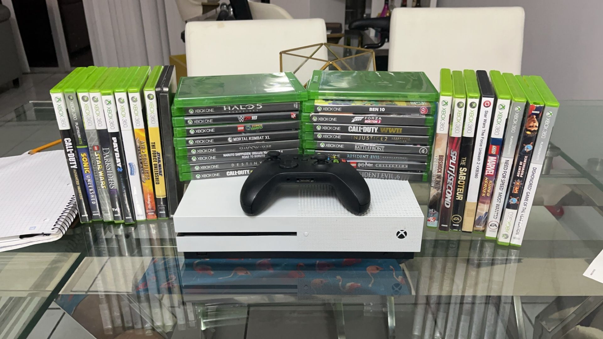 Xbox one series s with games