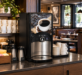 Liquid Coffee Dispenser with Scholle 1910LX Connector, 120V
