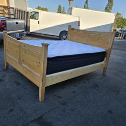 Queen Bed And Mattress