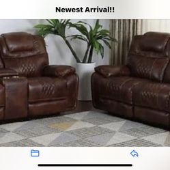 Brand new recliner couch and 1199