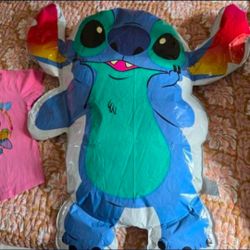 Stitch Balloon and tshirt