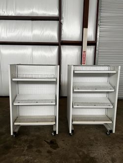 Rolling shelves