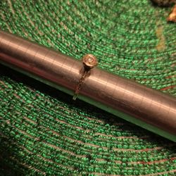 18 white gold solitarie Dia ring 