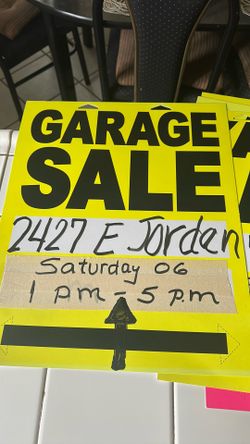 Garage Sale Today 1-5pm