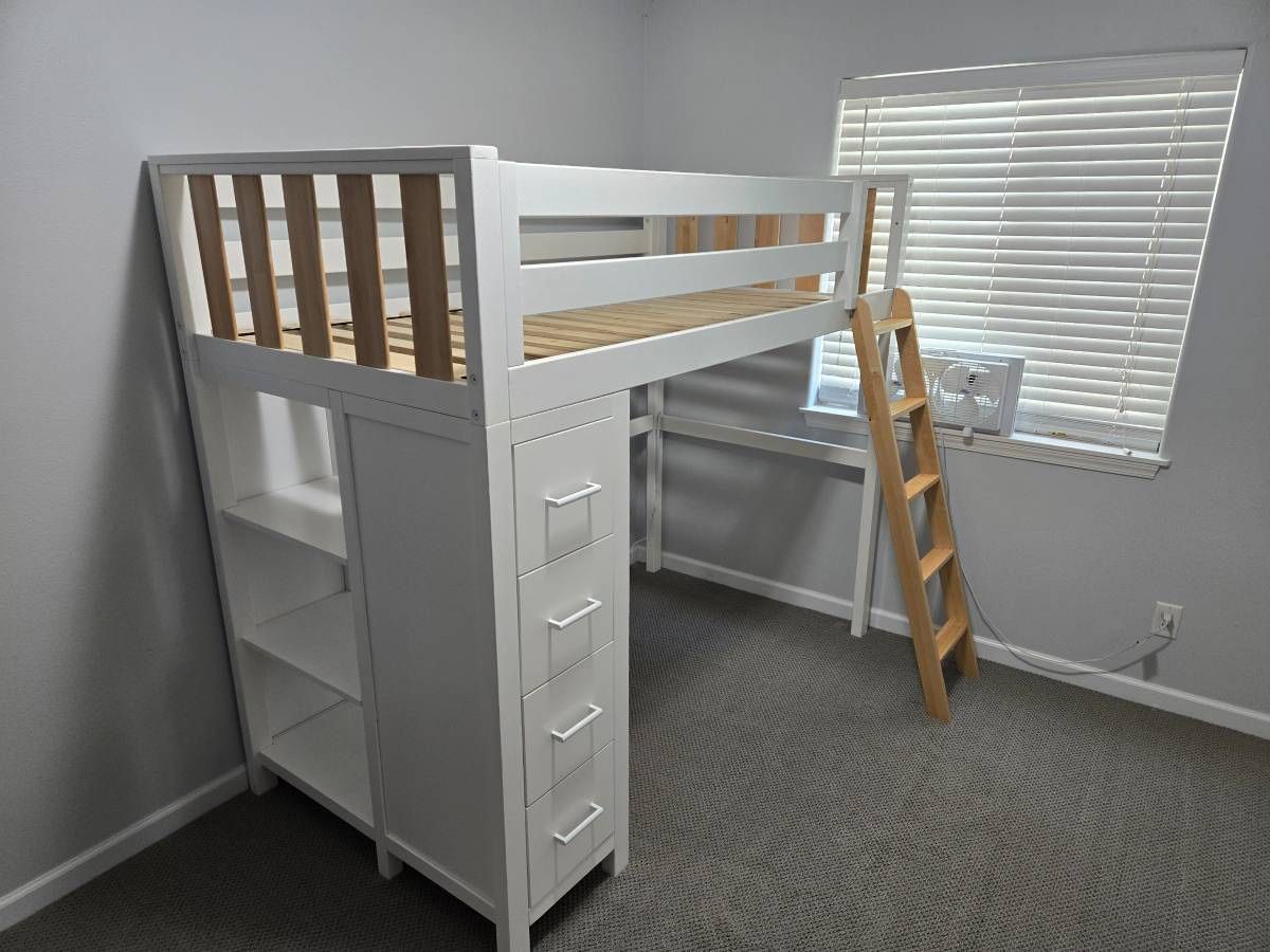 Dania Rowan Twin Loft Bed