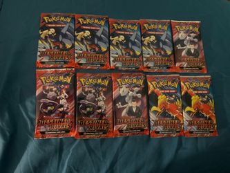 New Pokemon Rivals 10 pack Lot