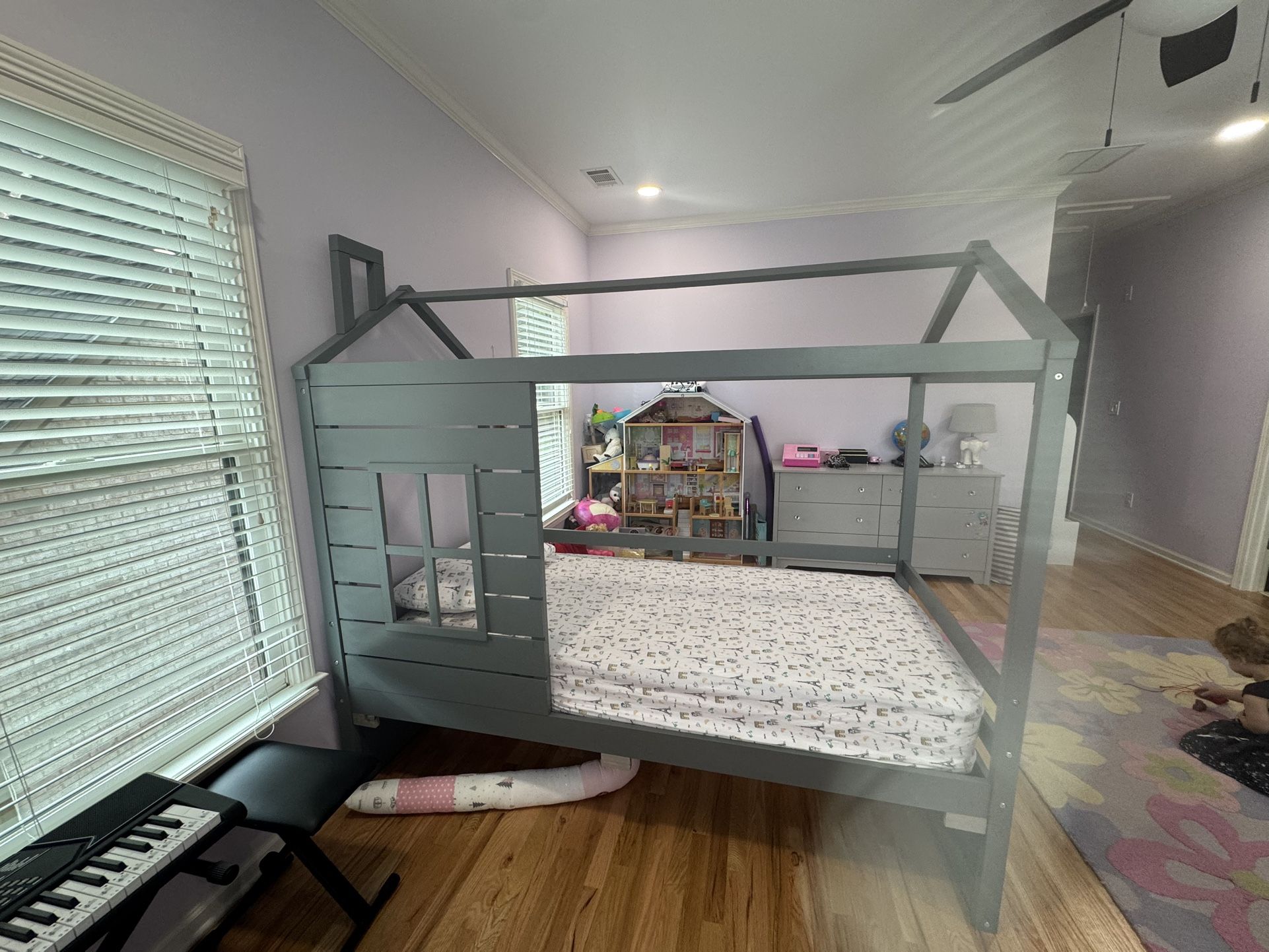 Beautiful kids house Bed With storage